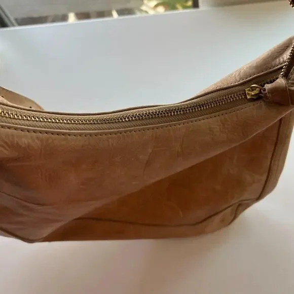 Frye melissa Bag Womens Brown Leather Crossbody/ Shoulder Lined Detachable Strap